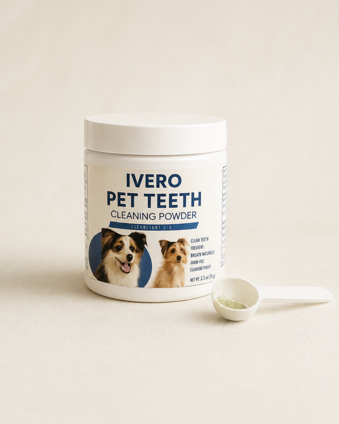 IVERO DE-01 jar with micro-scoop